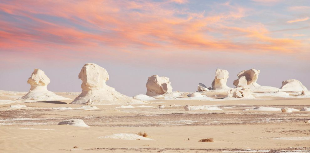 white desert