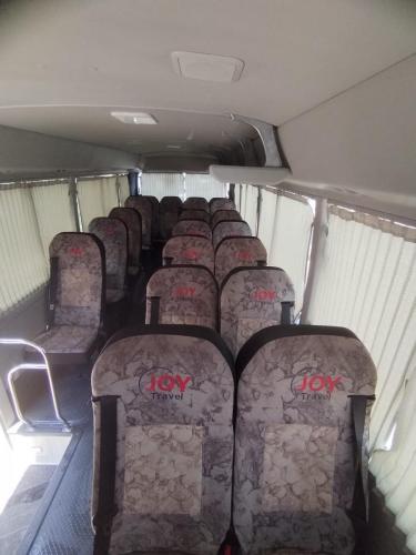 Toyota Coaster Interior (Max 15 pax)